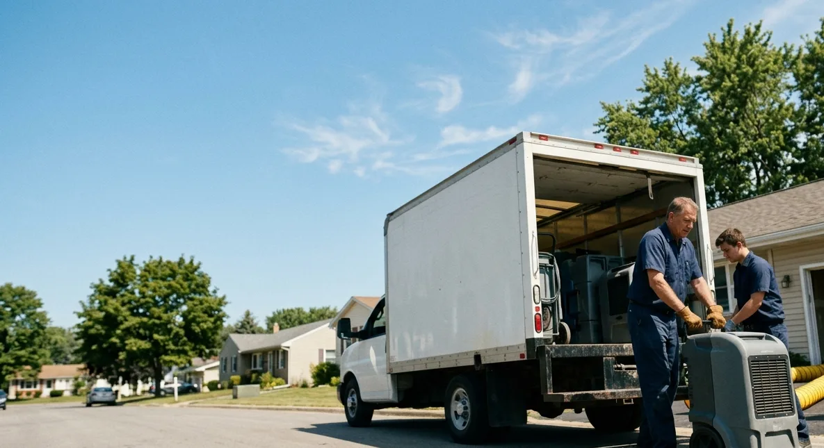 Water Damage Cleanup in Corunna, IN near me